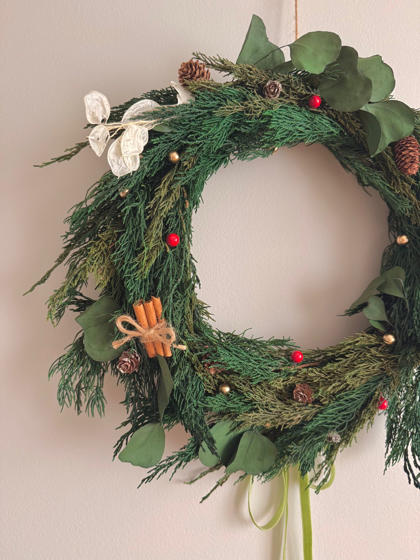 Everlasting Preserved Christmas Wreath