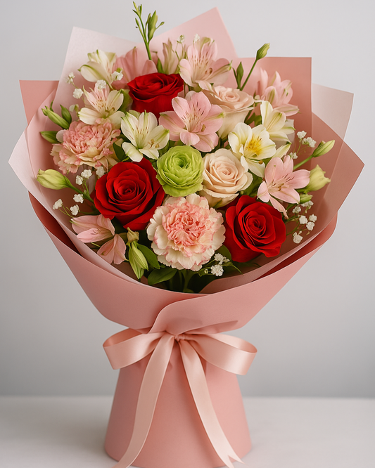 vibrant and bright bouquet