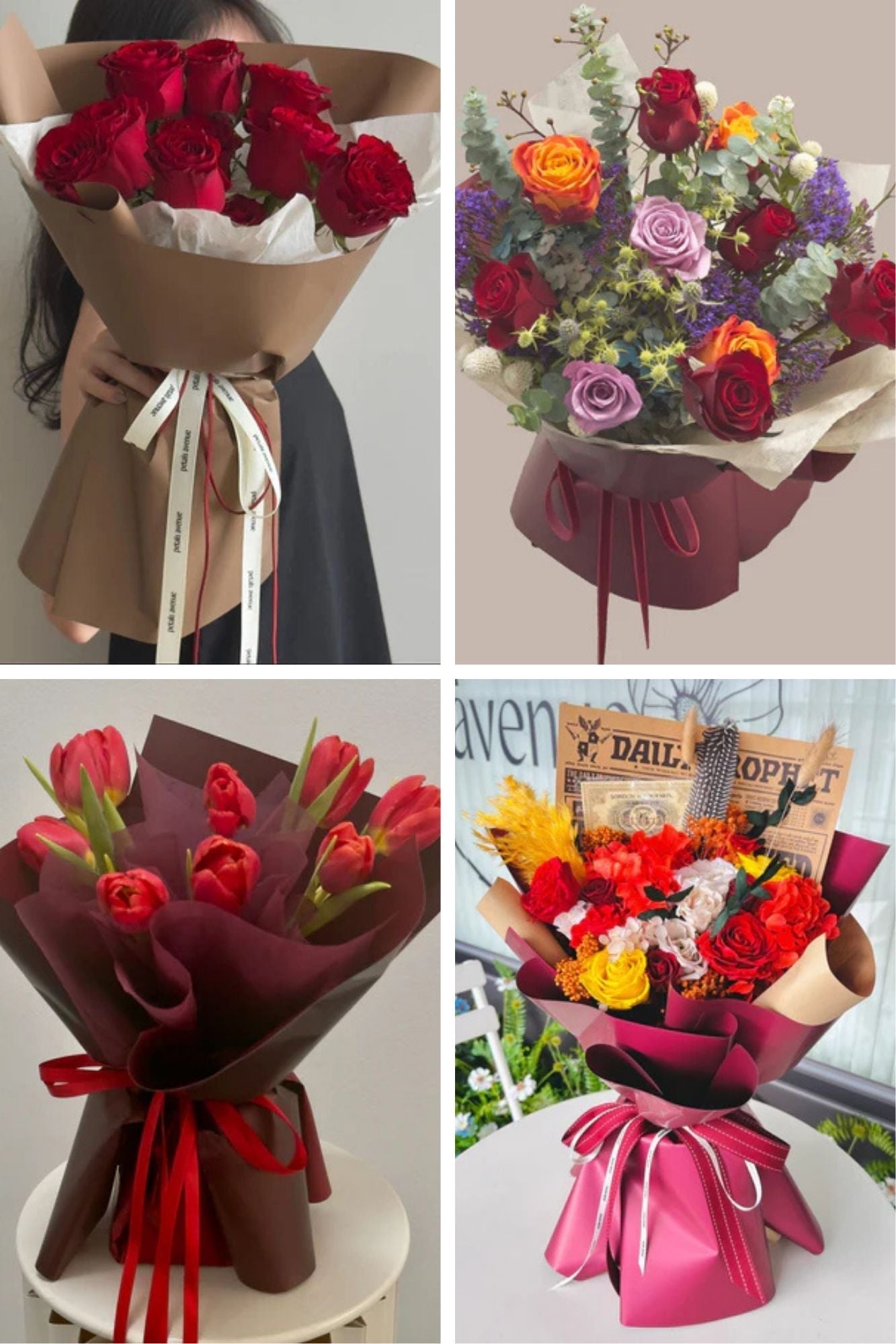 birthday flower bouquet Singapore - Petals Avenue