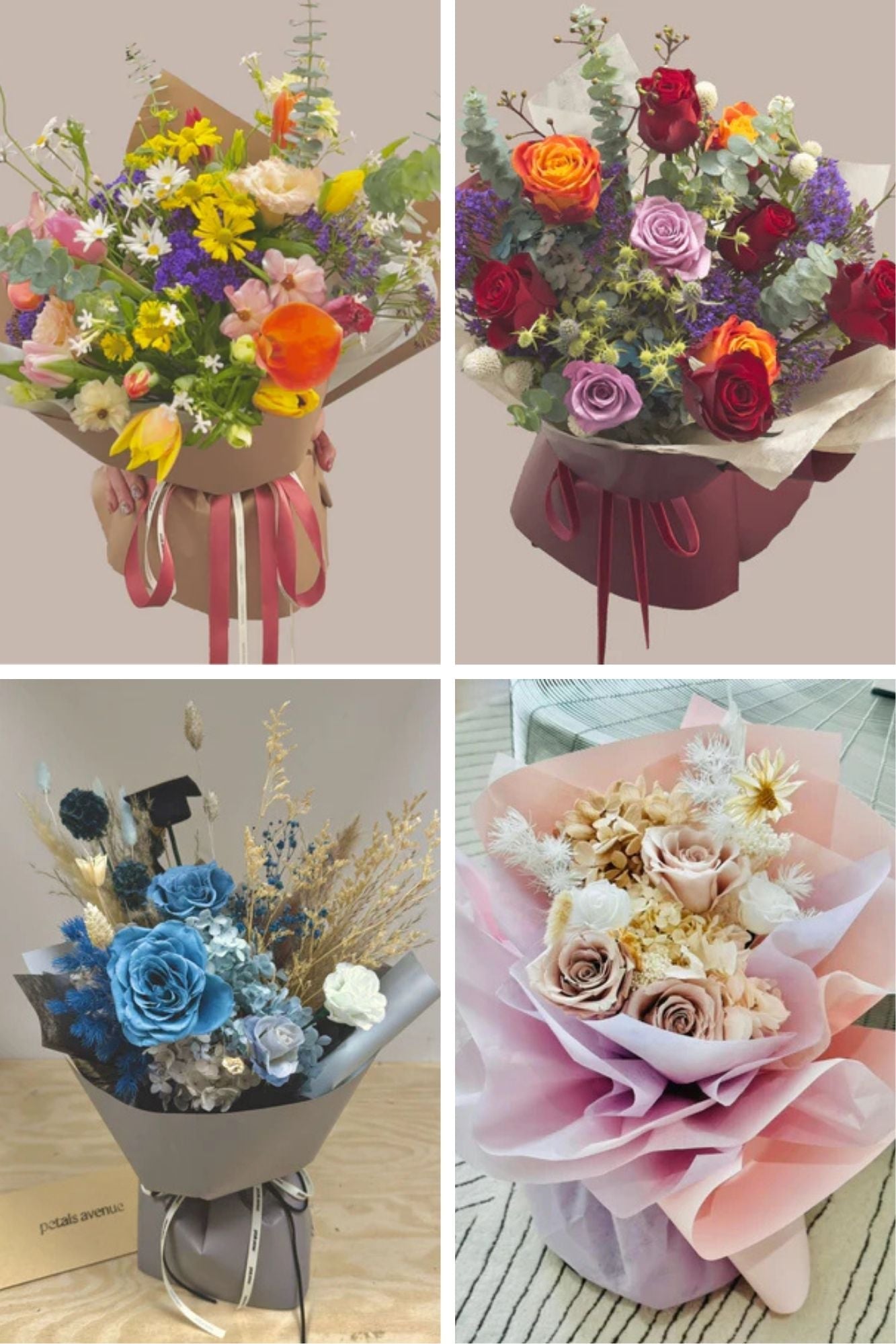 Bouquet Flowers Graduation - Petals Avenue