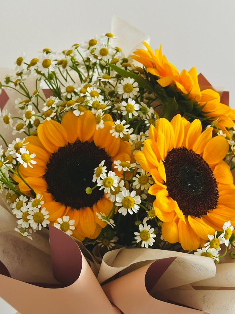 Sunflower Chamomile Bouquet