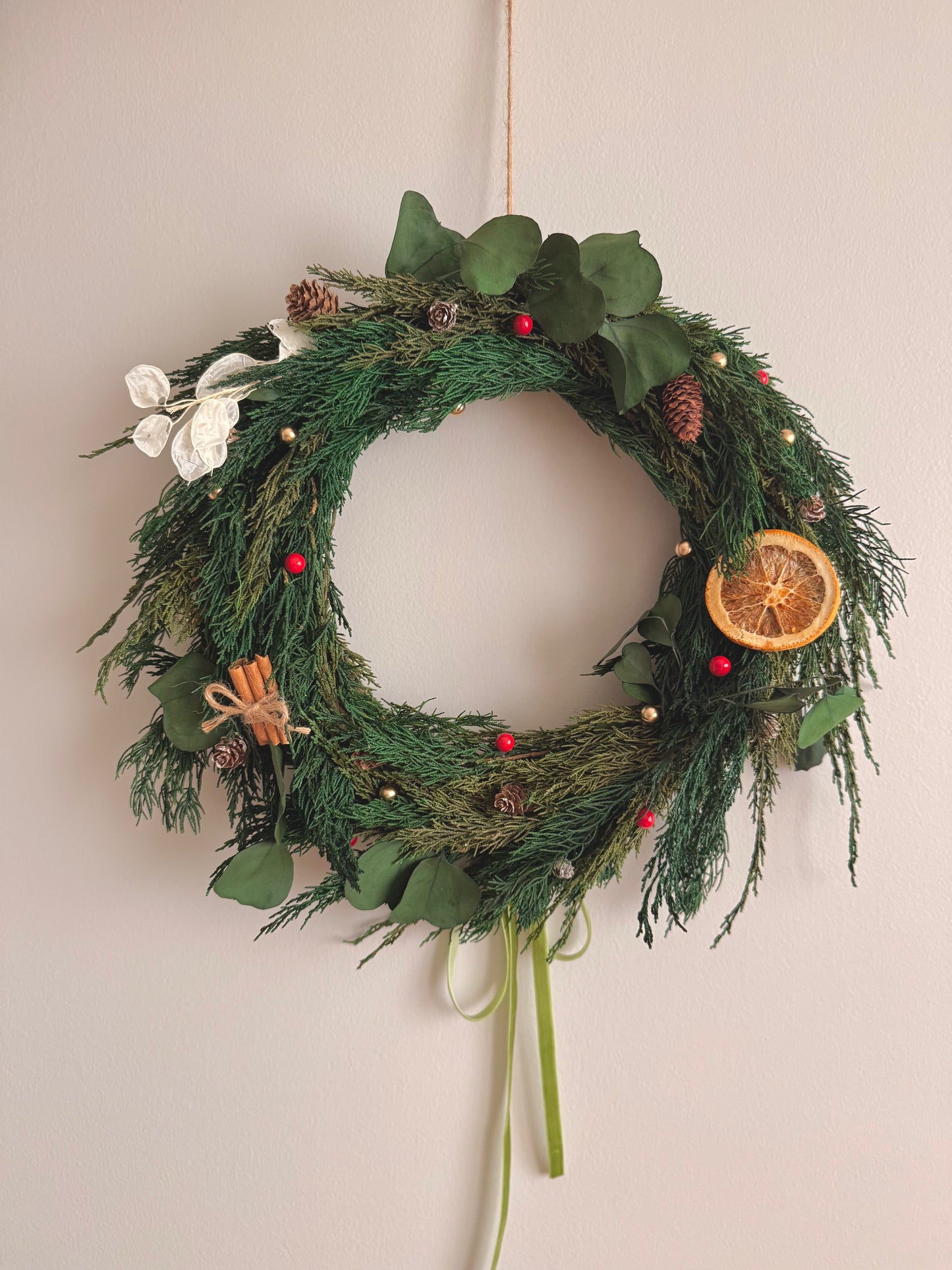 Everlasting Preserved Christmas Wreath