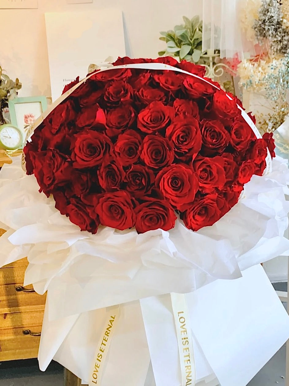 99 Stalks Roses Bouquet