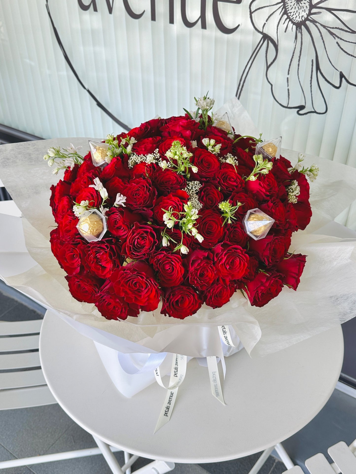 99 Stalks Roses Bouquet