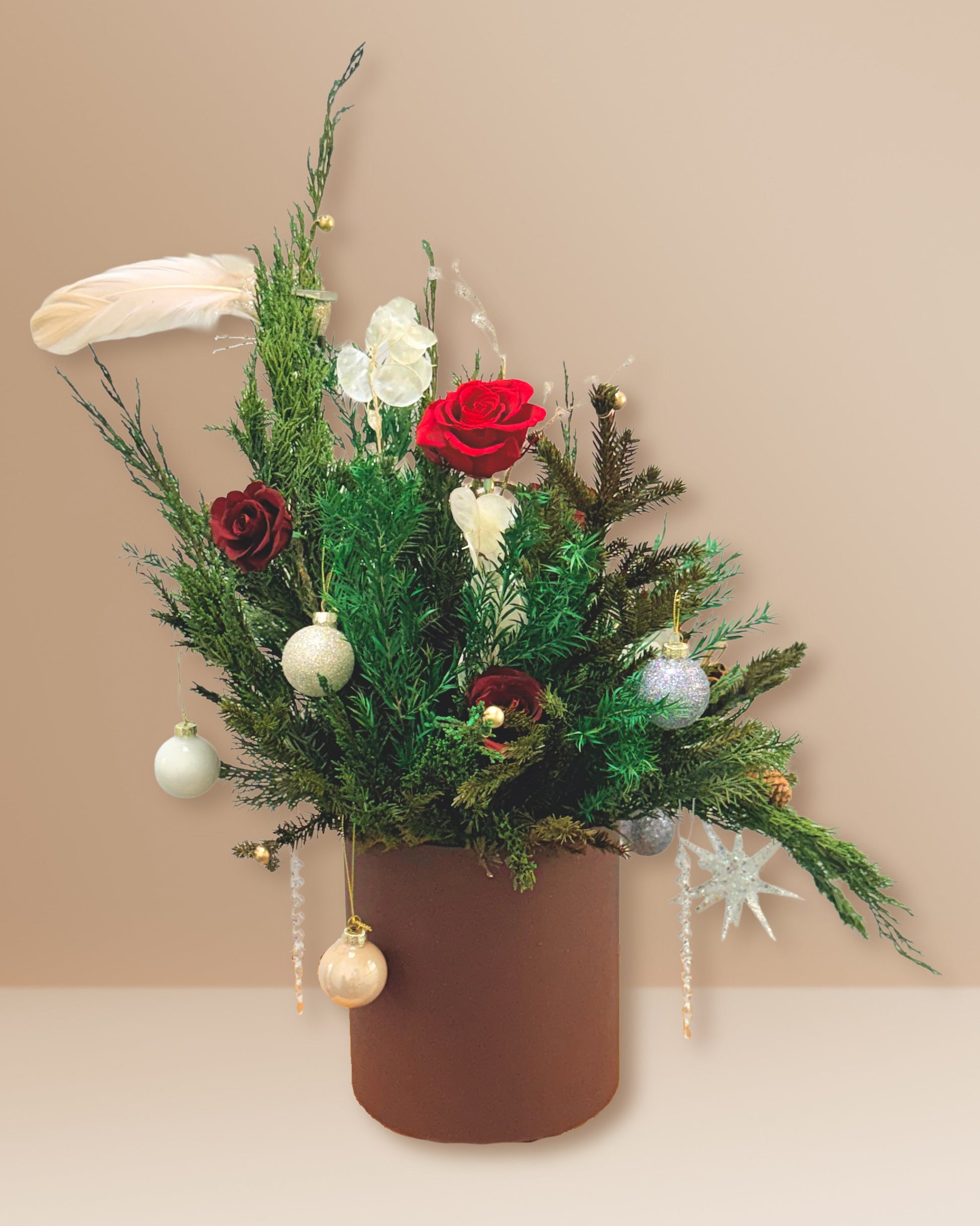 petite christmas bloom box back