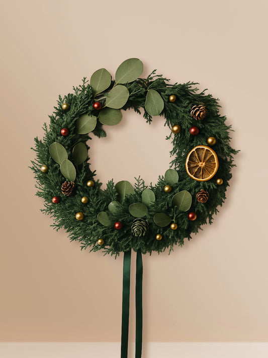 Everlasting Preserved Christmas Wreath
